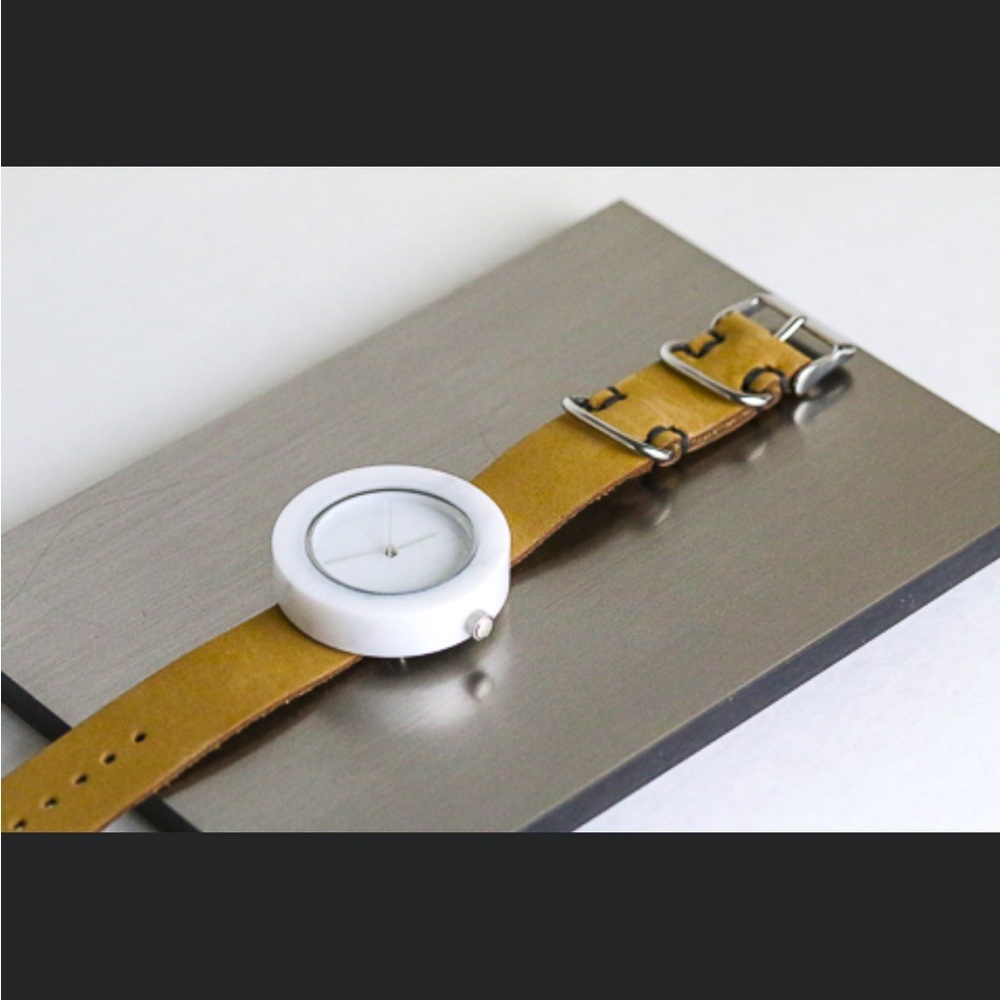Unisex Real Marble watch by Analog watch co.